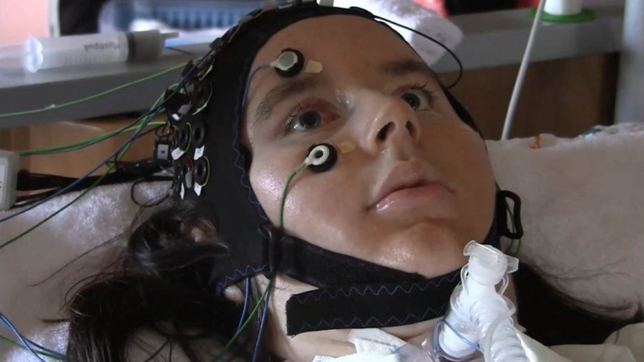 Kerstin Wirth is one of four patients to participate in the study. Image credit: Wyss Center