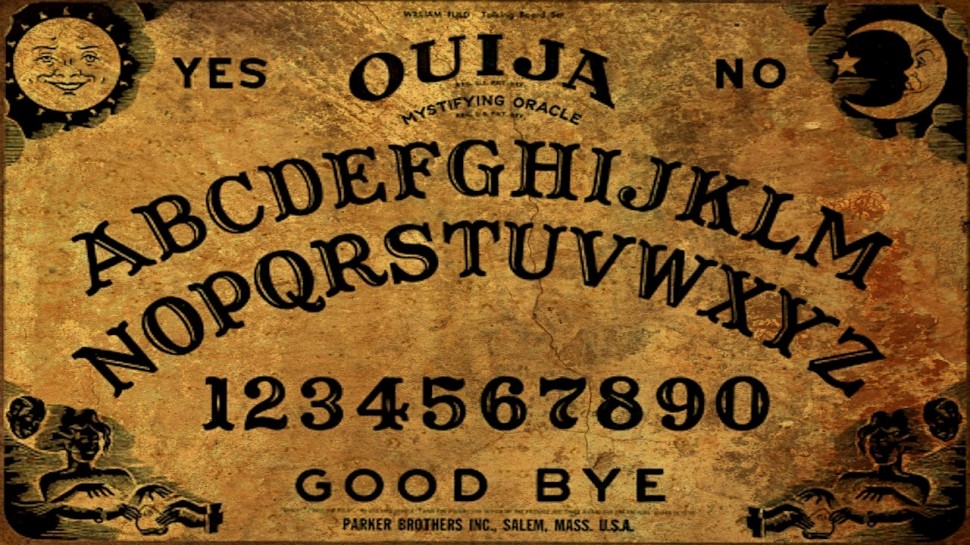Ouija boards are thought by some to be able to communicate with spirits.