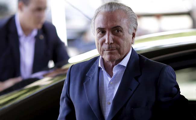 Brazilian president Michael Temer