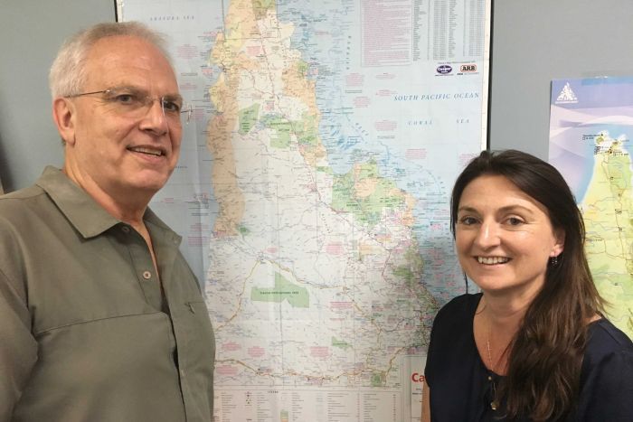 Professor Bill Laurence and Dr. Sandra Abell. (ABC Far North: Mark Rigby)