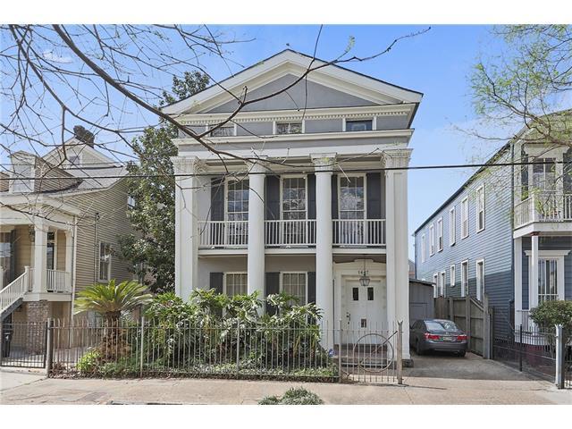 The Adam Griffin House at 1447 Constance Street in New Orleans.