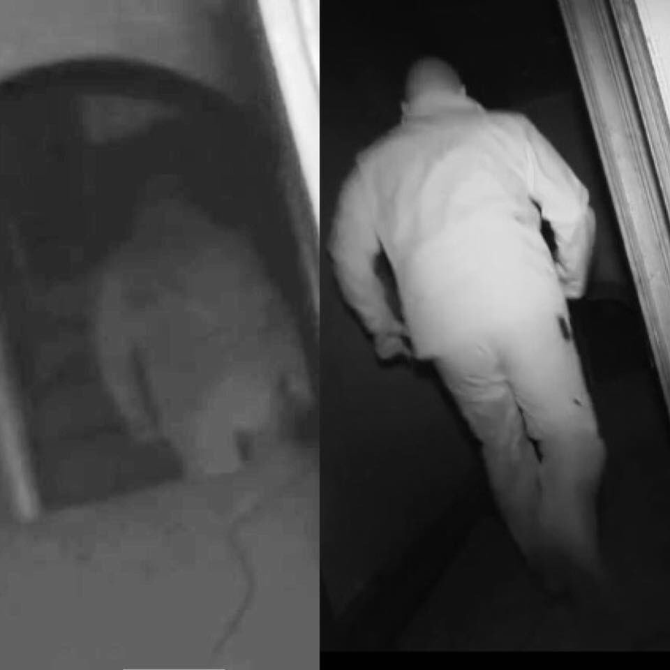 A still from the paranormal show's video next to an image of Stuart Torevell, a cameraman for Most Haunted. (Image credit: Jon Donnis)