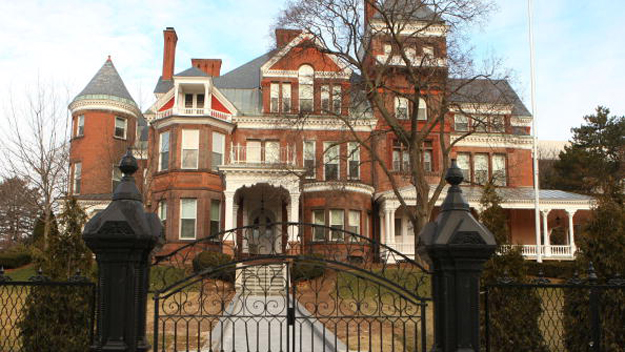 The Governor's Mansion in Albany, NY. (Image credit: Getty Images)