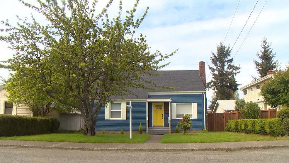 Ted Bundy's family bought the home in 1955, and sold it in 1965. (Image credit: KOMO)