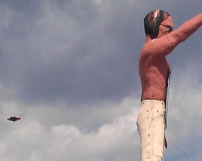The picture referenced by the witness in their report.