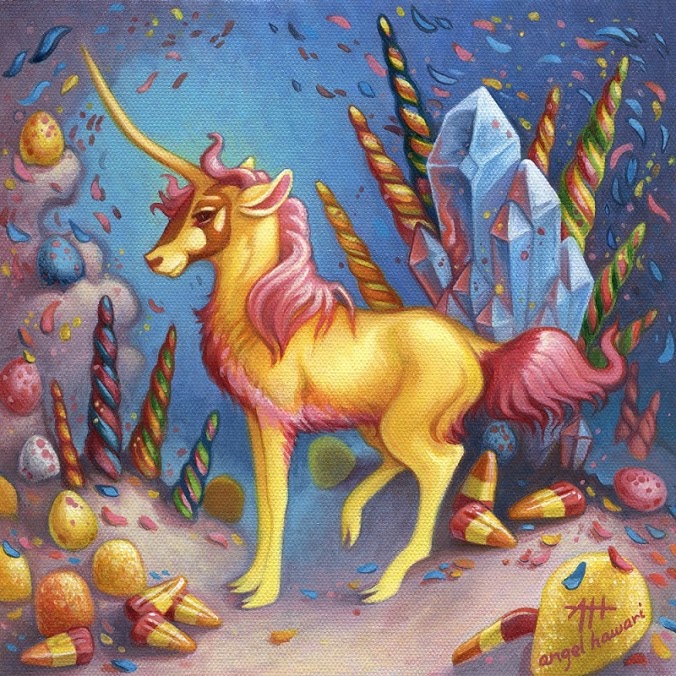 If this painting doesn't make you smile, then you need to rethink your entire attitude towards life.