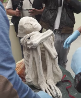 A still from Gaia.com's documentary series Unearthing Nazca .