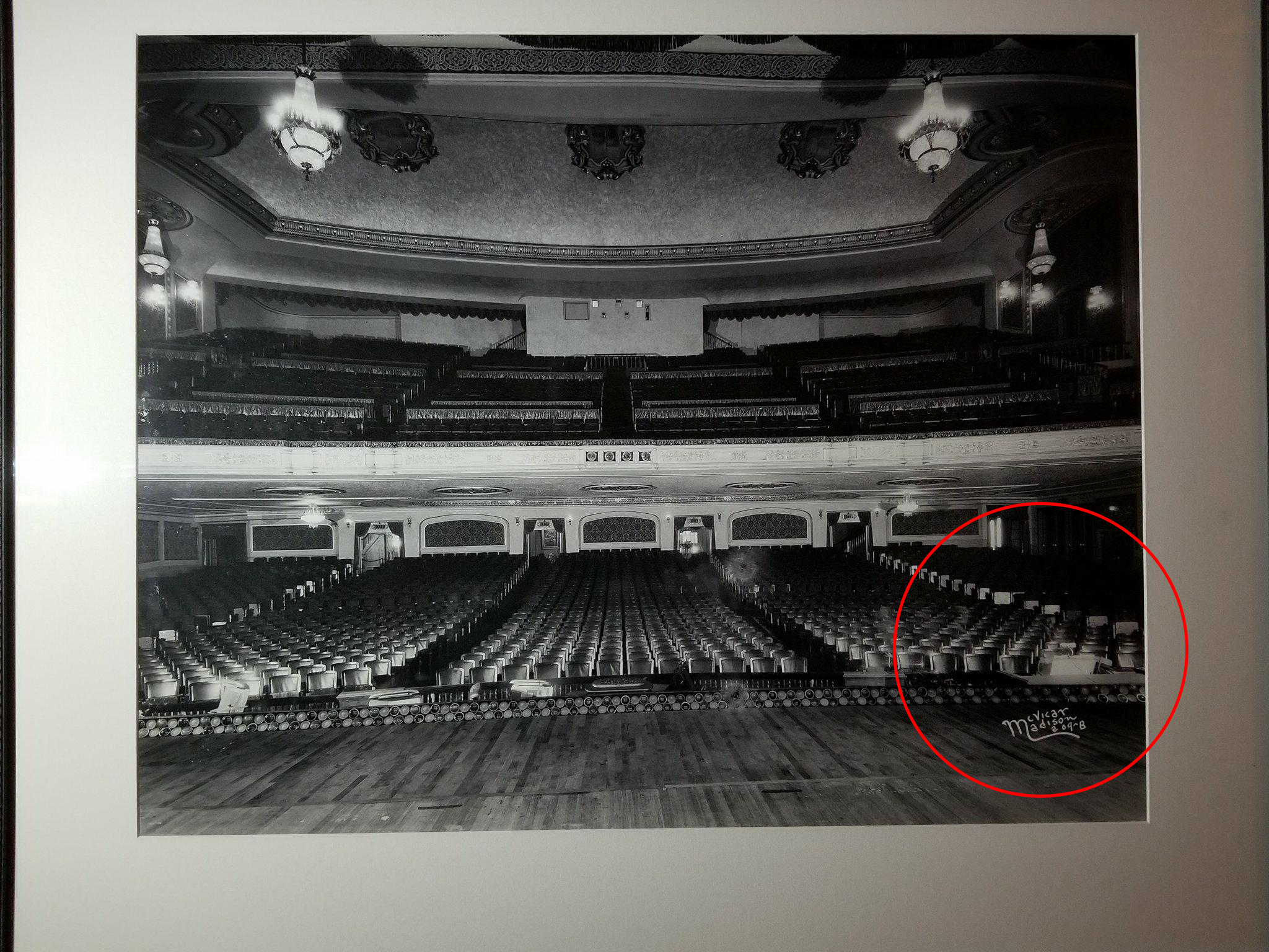 This is the corner where you will find the ghost gentleman in question.
