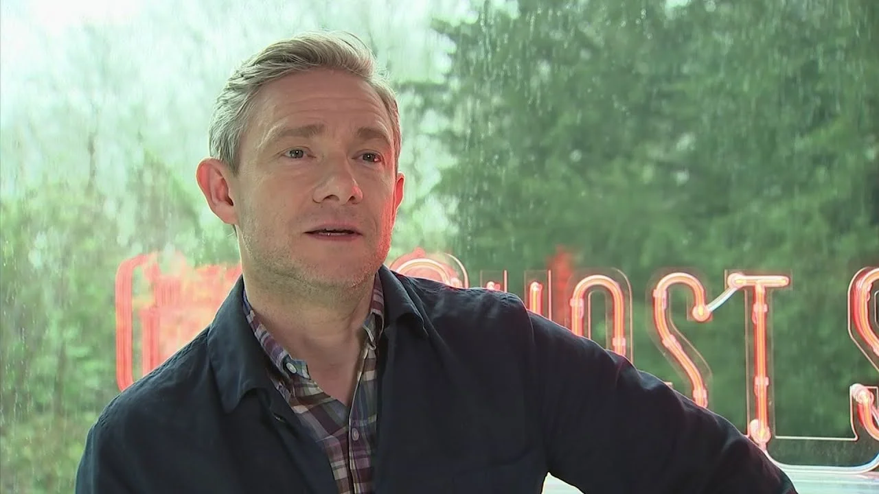 Martin Freeman in his interview with the Associated Press.