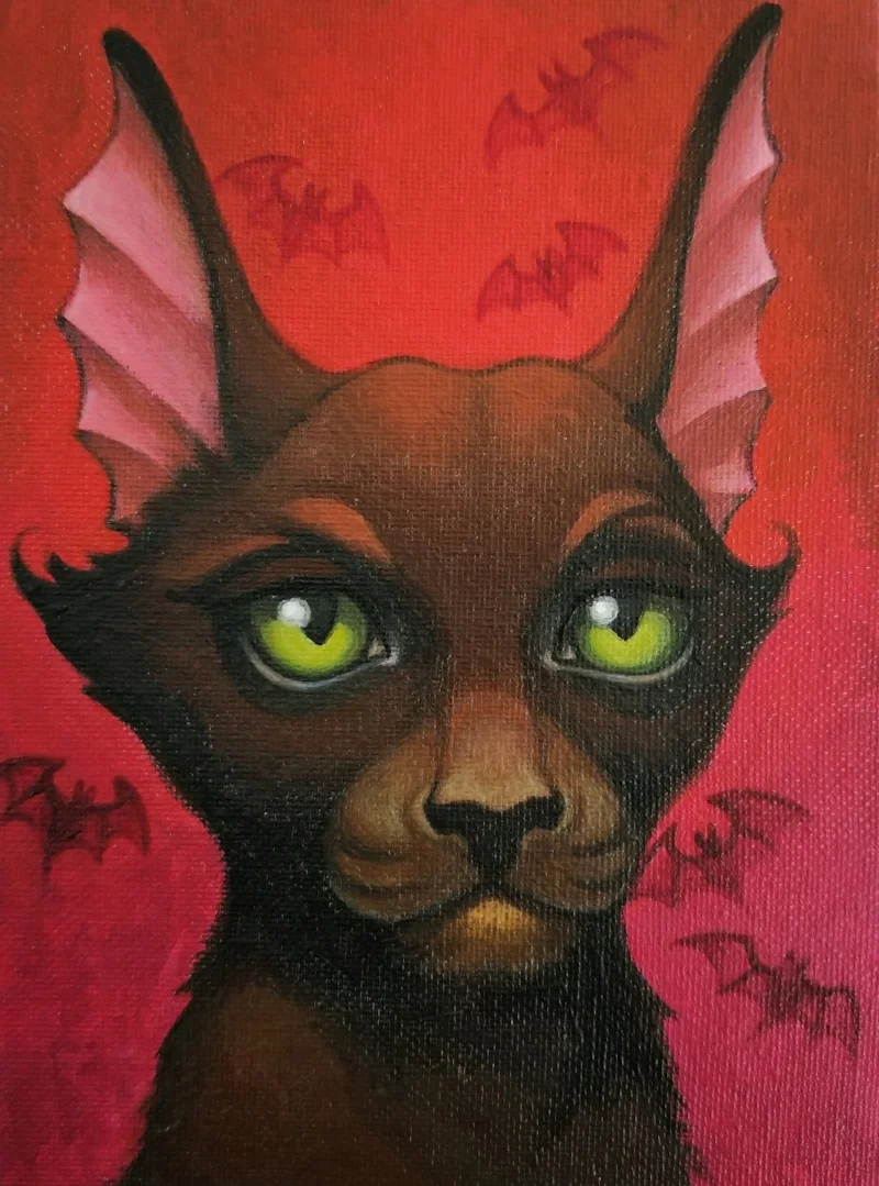"Dracula the Impurrier" by Angel Hawari