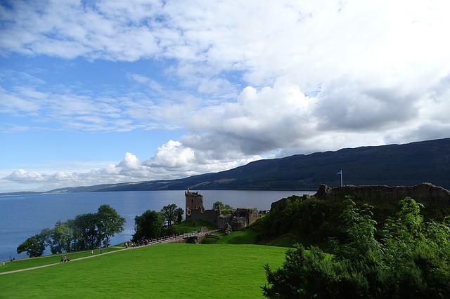Loch Ness in Scotland.