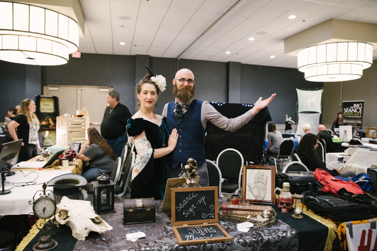 Judas and Magnolia provide entertaining evidence of the afterlife with their 19th century seances.