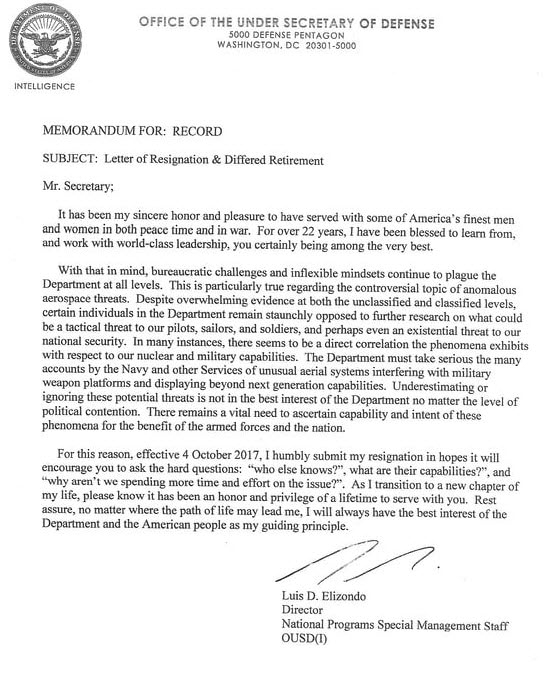 A copy of the letter circulating online.