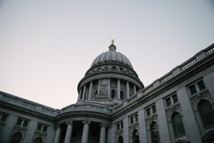 Madison's capitol building. (Image credit: Emily Wayland)