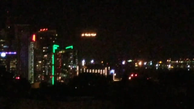 The lights that appeared over San Diego. (Image credit: Ryan Hase/YouTube)