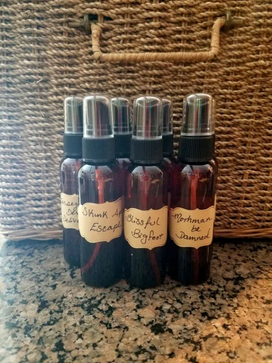 Some of the spray-on scents which can be found at Tranquil Turtle’s shop. (Image credit: Debbie Sergel/Etsy)