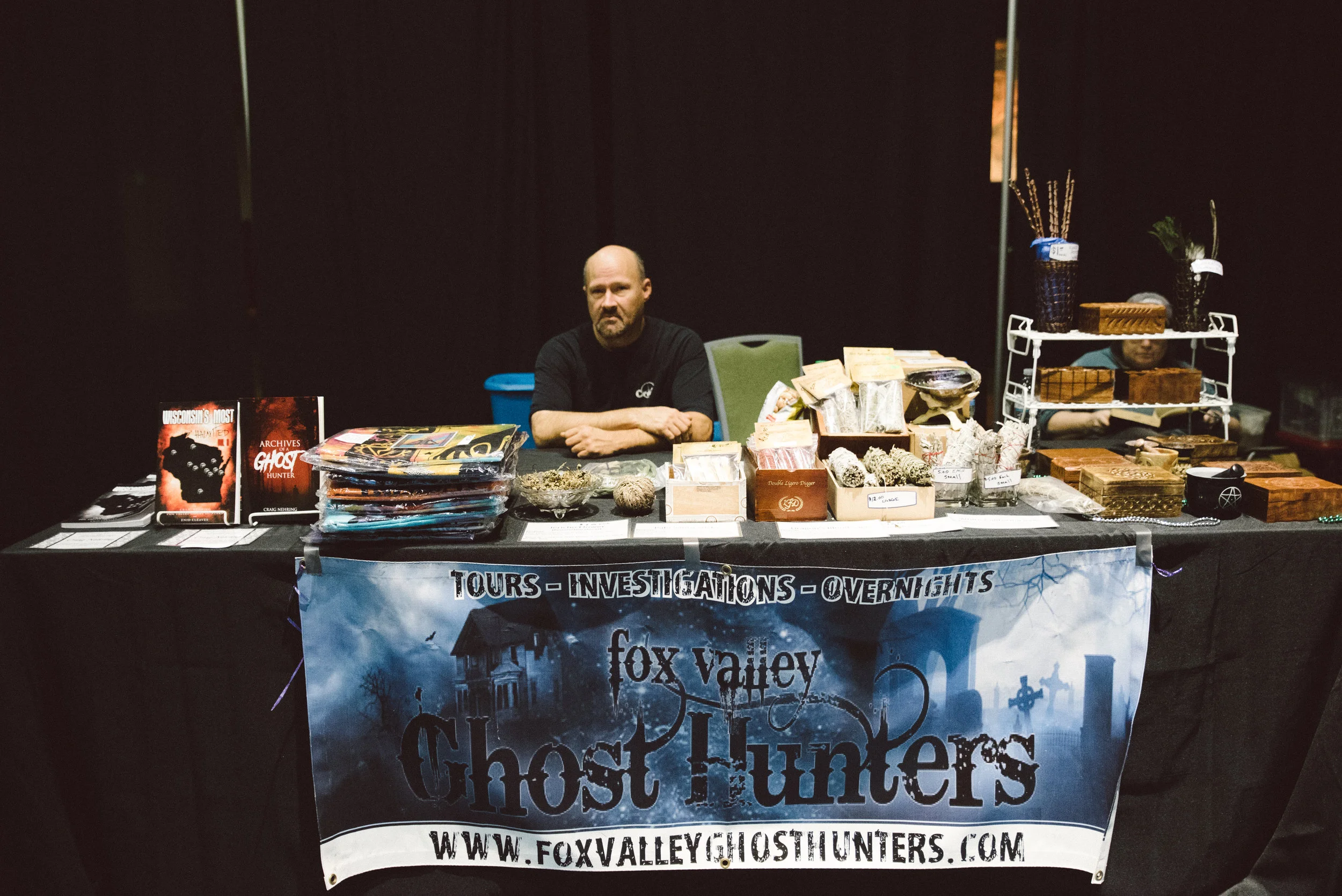 Craig Nehring from Fox Valley Ghost Hunters was there to answer all of your questions regarding the supernatural.