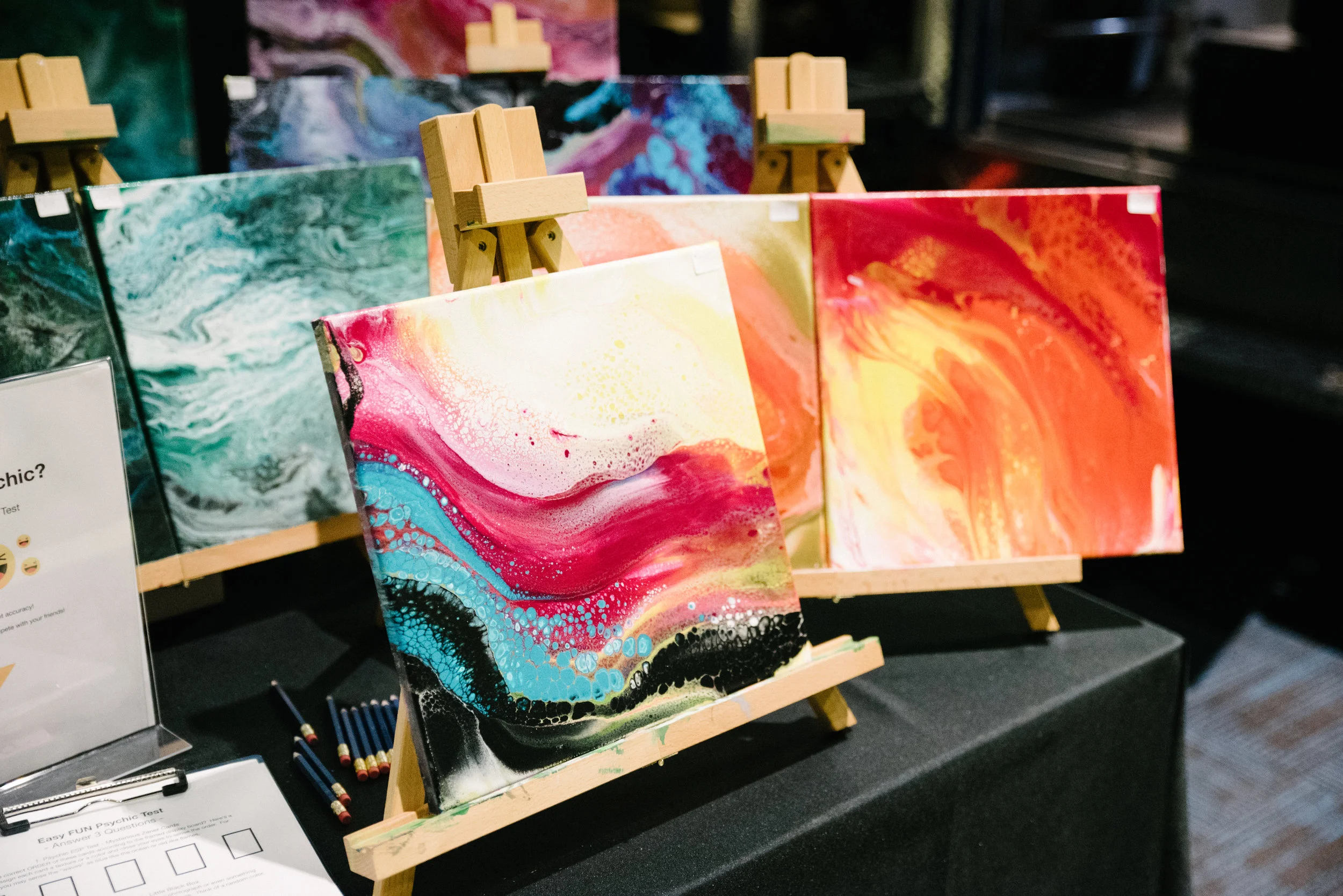 More aura paintings from Nedra Khamsao Yang.