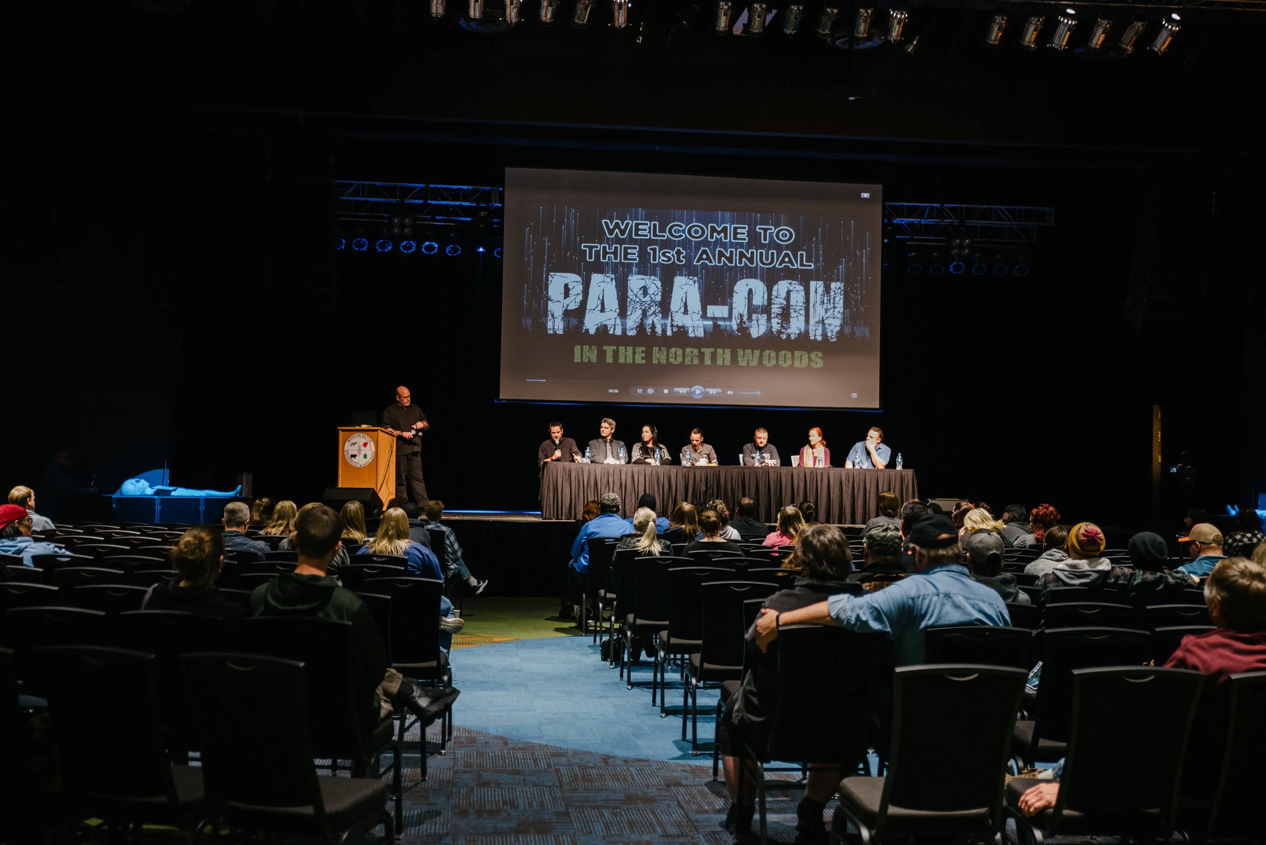 An all-star panel of guest speakers was available to talk about all things paranormal.