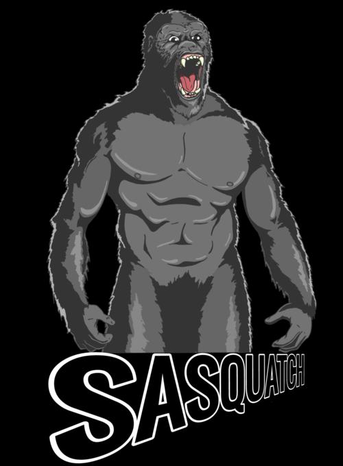 We always appreciate an artist who conveys the bestial nature of Bigfoot, which William has done here beautifully.
