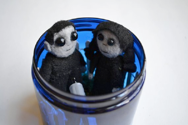 It would be tough not to let these cute little black-eyed kids into our house.