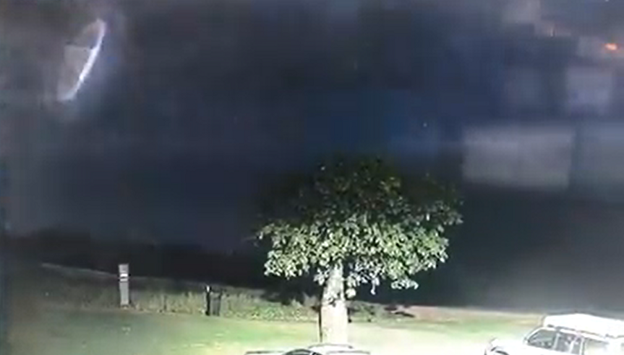 A still image from the CCTV footage. (Image credit: Kimberley District-WA Police Force / Facebook)