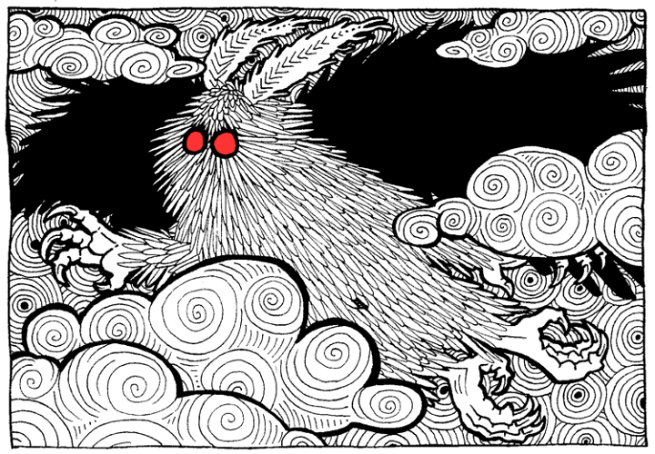 Anybody who’s been following our work for the last few years will know that we’re big fans of stories about Mothman.