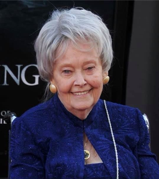 Lorraine Warren at the 2016 Los Angeles Film Festival premiere of The Conjuring 2 . . (NESPR / Facebook)