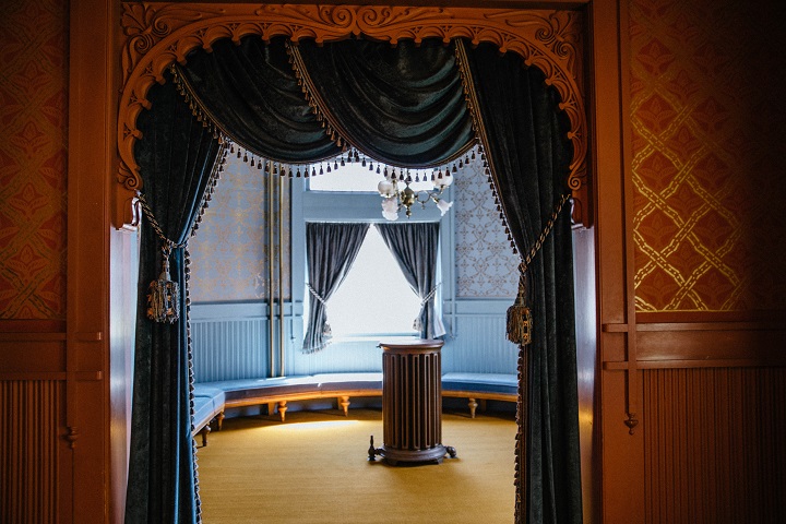 The Blue Room.