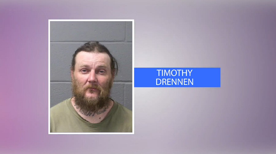 Timothy Drennen is charged with misuse of 911 and initiating a false report. (NBC News 2)