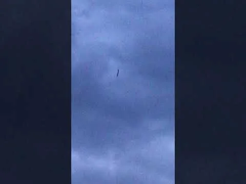 A still image of the Chicago ‘UFO’ that was likely a solar balloon. (Alex Cook / YouTube)