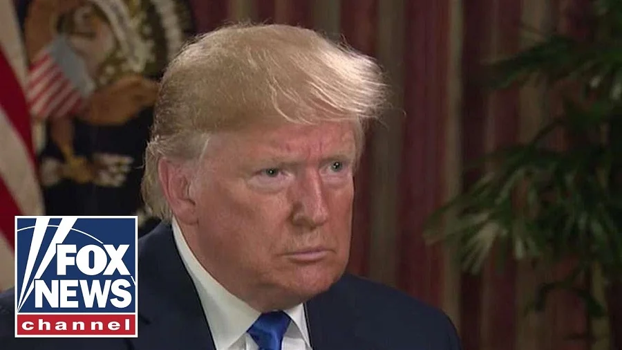 “I have an open mind,” said President Trump in the interview. (Fox News / YouTube)