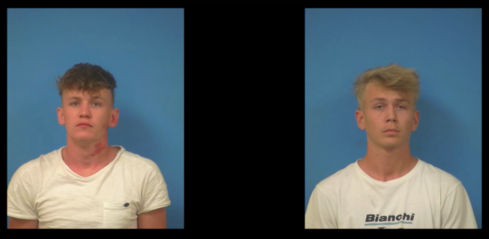Govert Charles Wilhelmus Jacob Sweep, 21, (pictured left) and Tiers Granzier, 20 (pictured right); both of the Netherlands. (Nye County Sheriff’s Department)