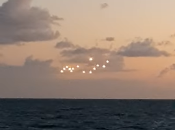 'UFOs' Filmed off of North Carolina Coast Spark Internet Debate