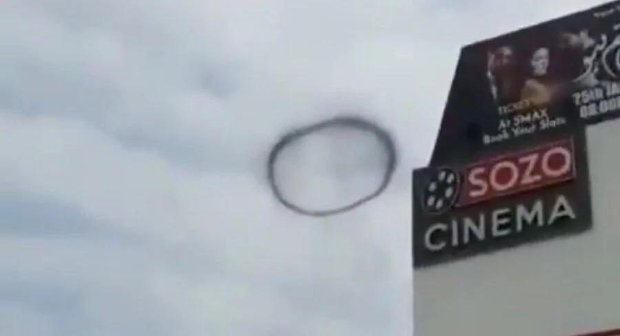 Black Smoke Ring over Pakistan Provokes Widespread Speculation