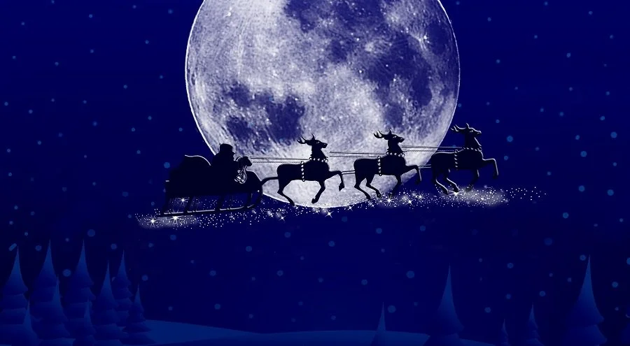 Witness Reports Childhood Sighting of Santa's Sleigh