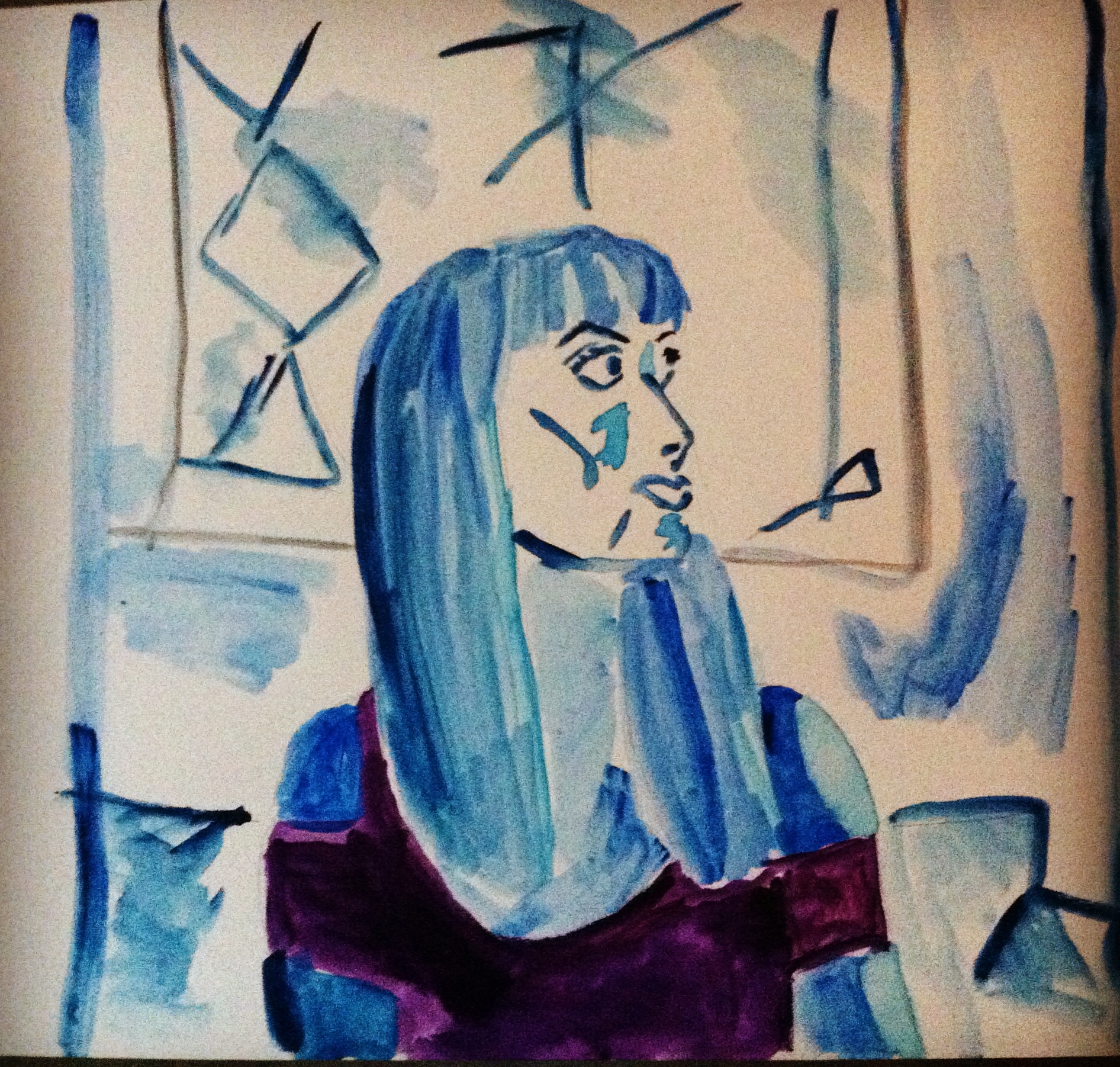 Blue