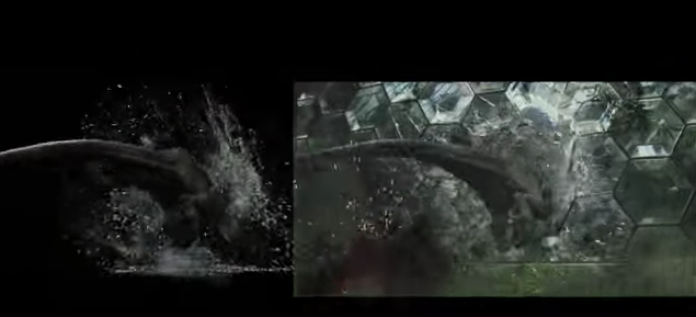Great VFX demo from Jurassic World