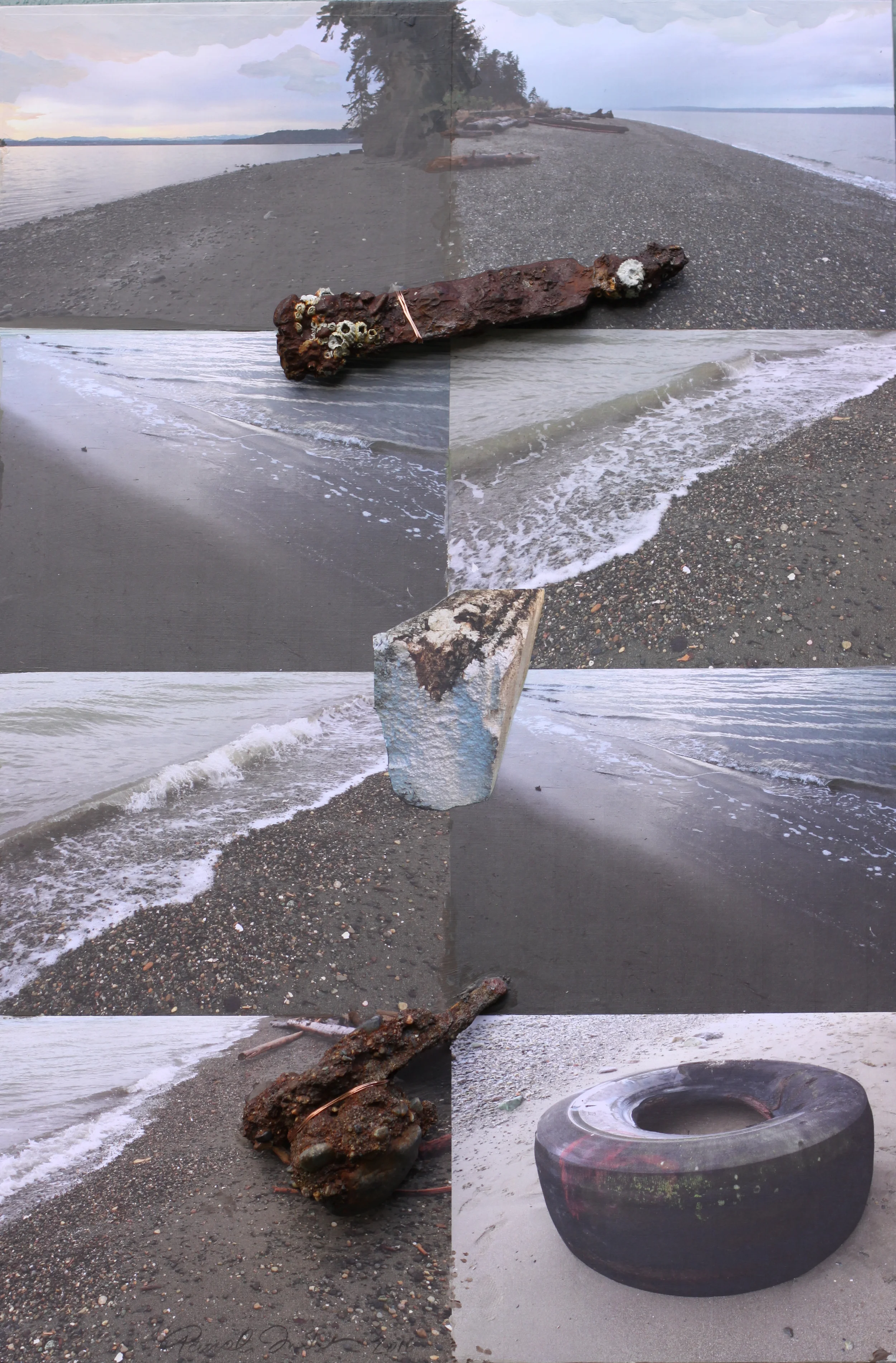 "What I found on the beach"