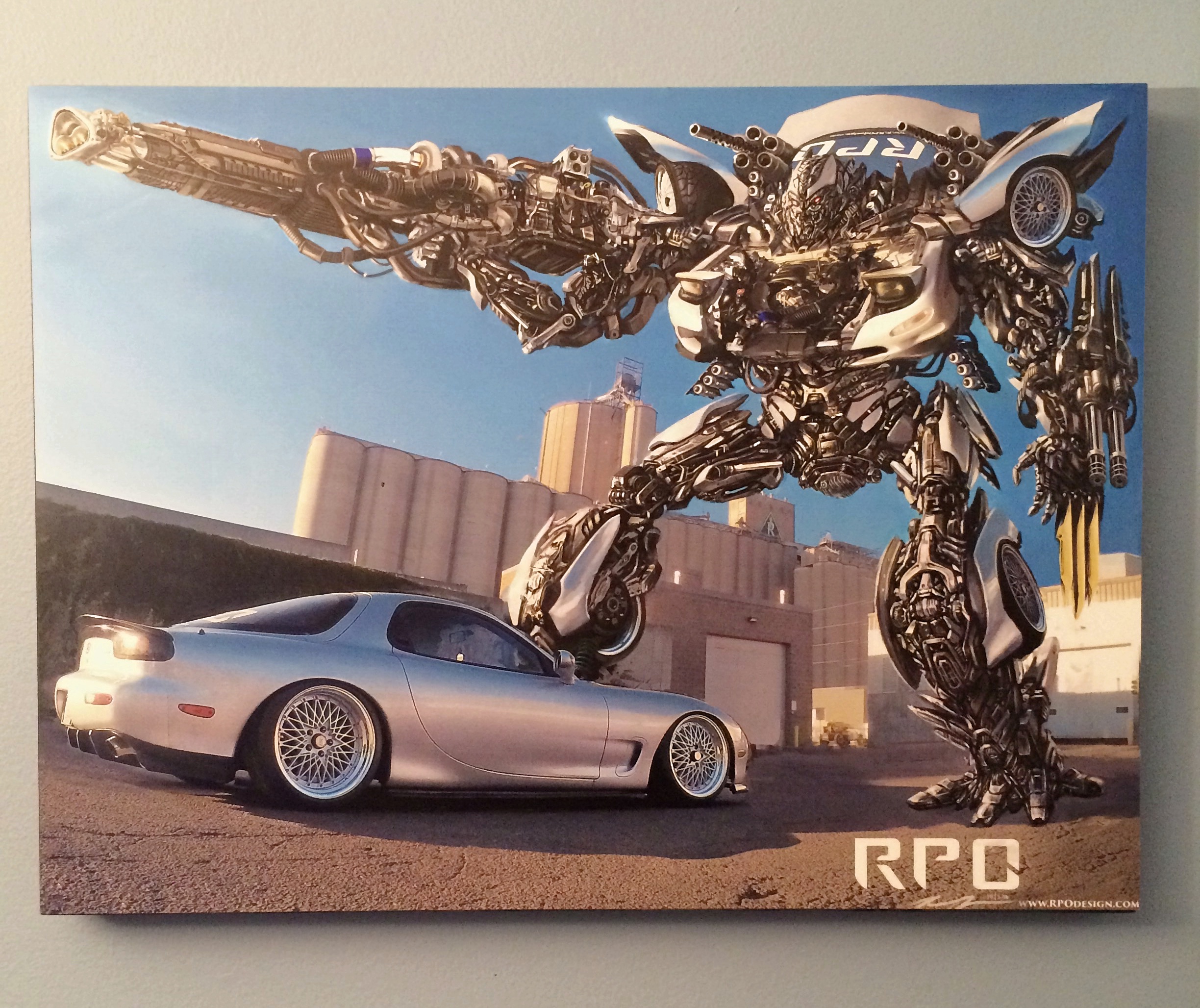 18''x24'' 1994 Mazda Rx7 on satin poster.jpg