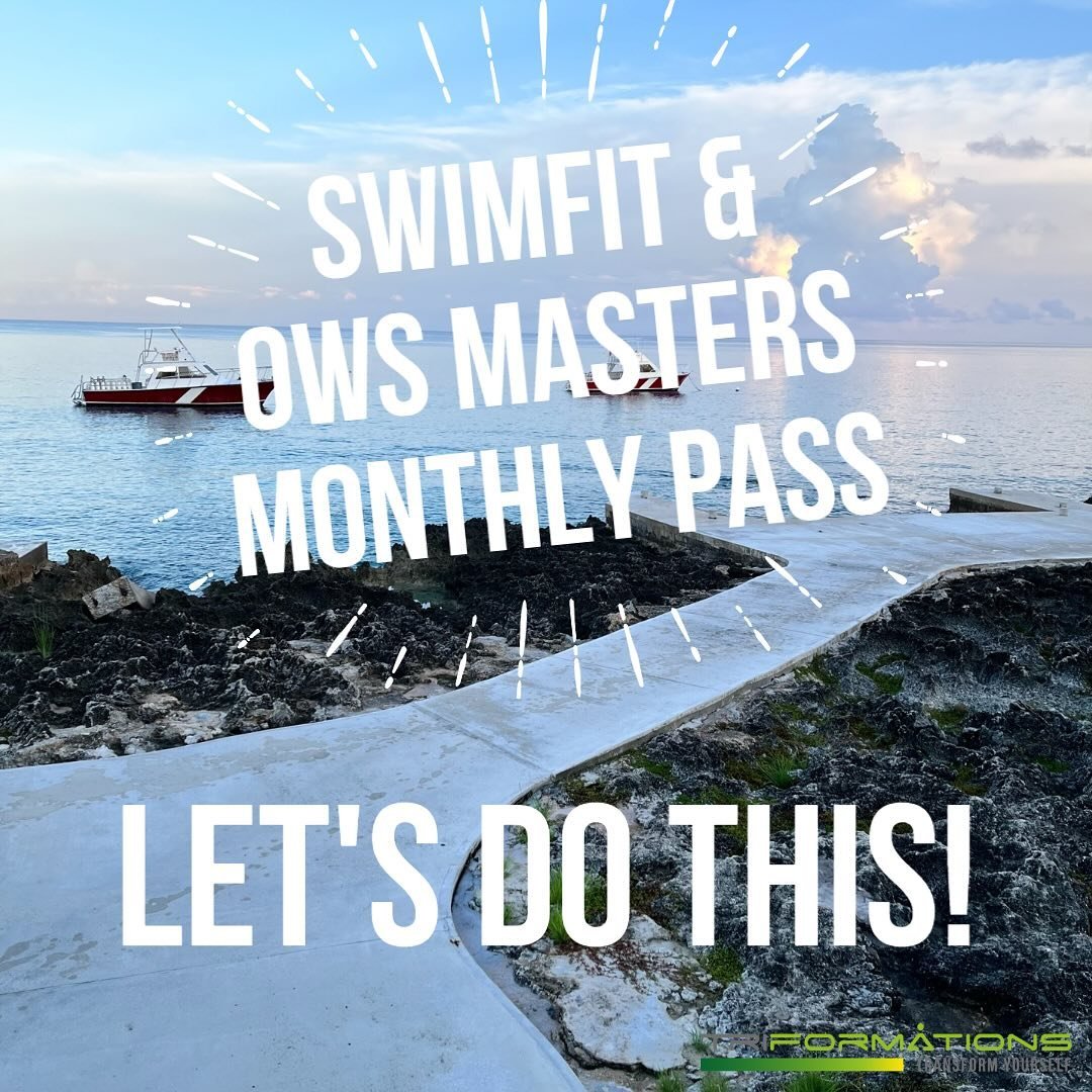 Trial Programs starting May 1st!  Sign up for May and/or June and get into a routine with SwimFit and our new Open Water Swimming Squad!