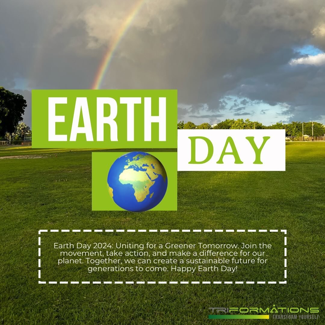 Earth Day 2024: Uniting for a Greener Tomorrow. Join the movement, take action, and make a difference for our planet. Together, we can create a sustainable future for generations to come. Happy Earth Day!
.
.
.
.
#triformations #earthday2024🌎 #uniti