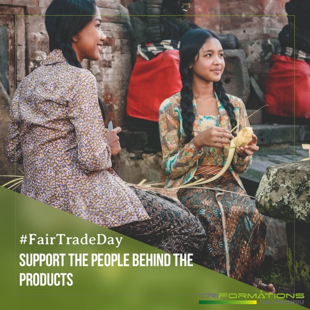 #fairtradeday #supportthepeoplebehindtheproduct