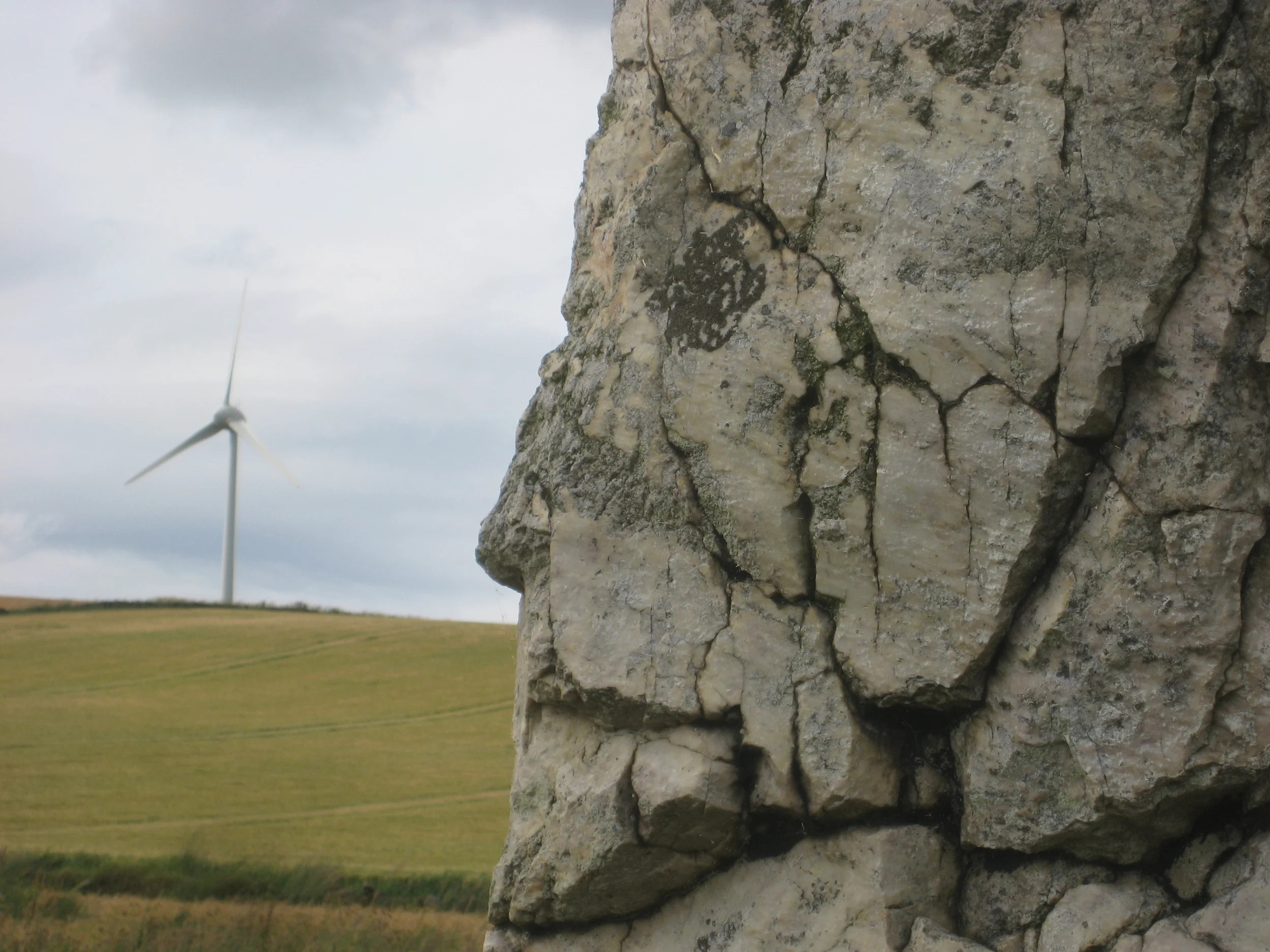 Balquhain wind machine stone face.JPG