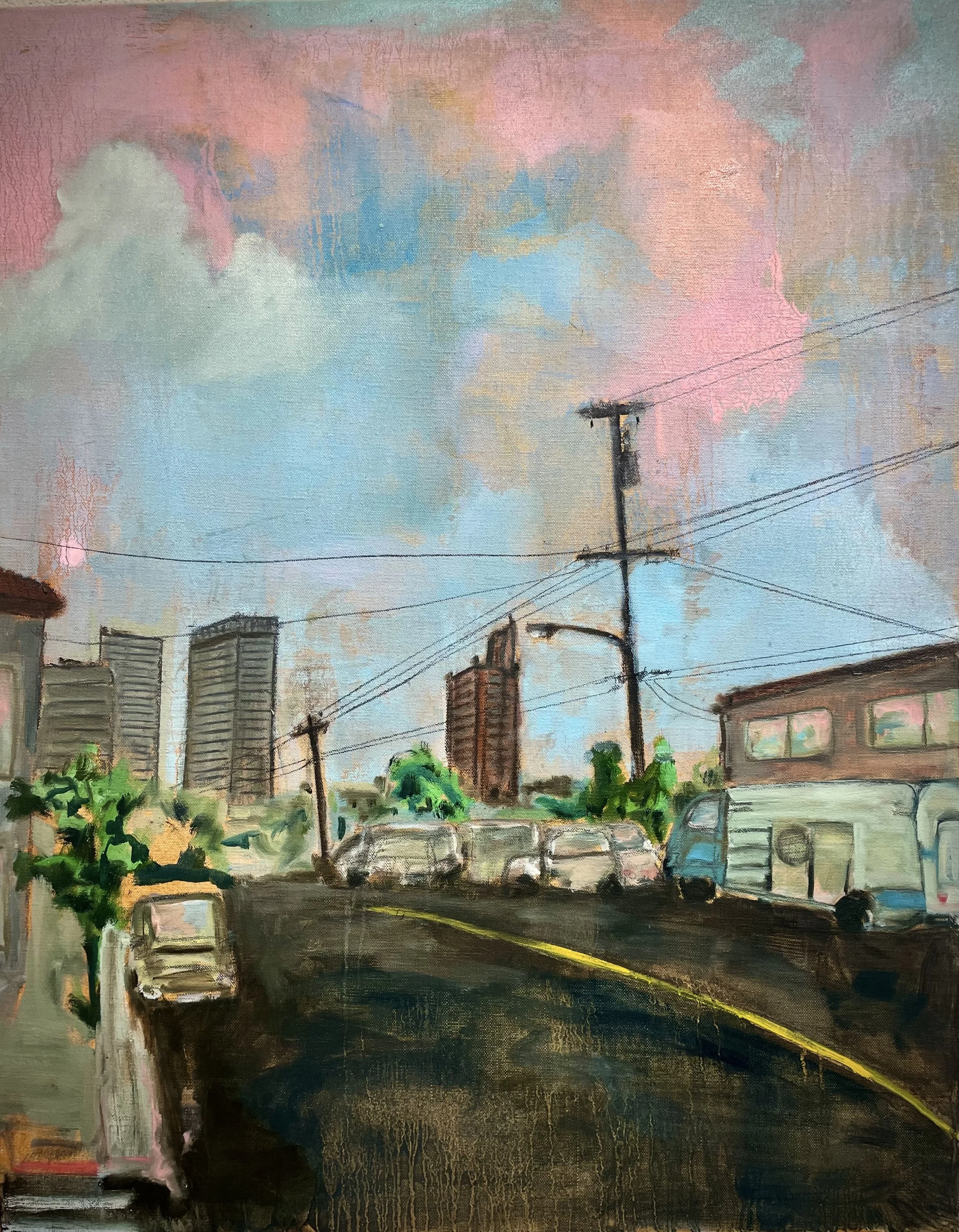 2025, 28"x 22" oil on canvas