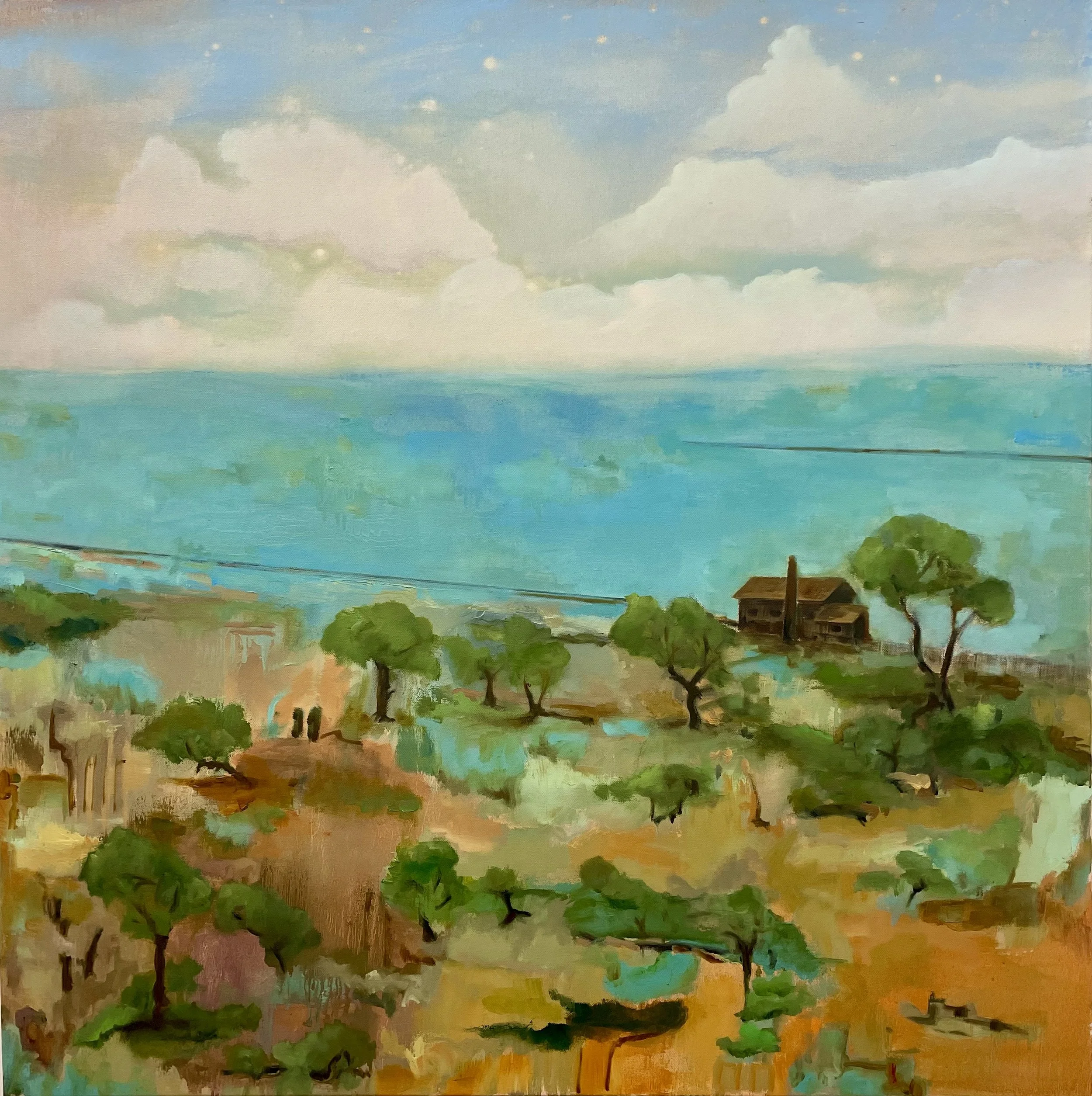 %22Cohen's Wharf%22 40x40, 2026.jpeg