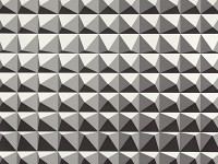 Domino Pyramid Wallpaper, Monochrome (Copy)