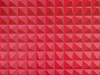 Domino Pyramid Walpaper, Crimson (Copy)