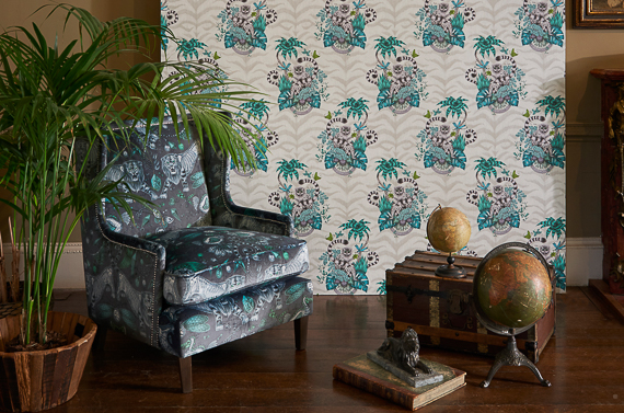 Clarke and Clarke Wallpapers | Shades Interiors