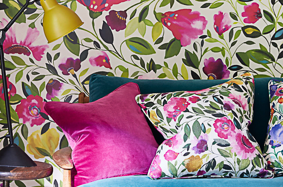 Clarke and Clarke Wallpapers | Shades Interiors